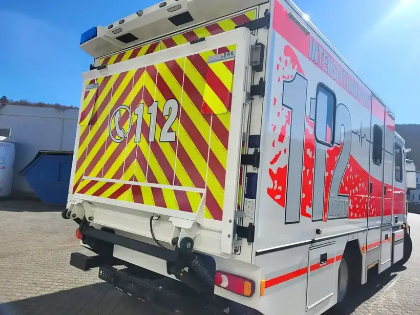 Rettungswagen 112 Heck – Einsatz- & Sonderfahrzeuge von Münch Werbetechnik Siegen