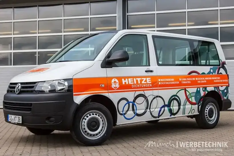 VW T5 Heitze Dichtungen – Fahrzeugbeschriftung von Münch Werbetechnik Siegen