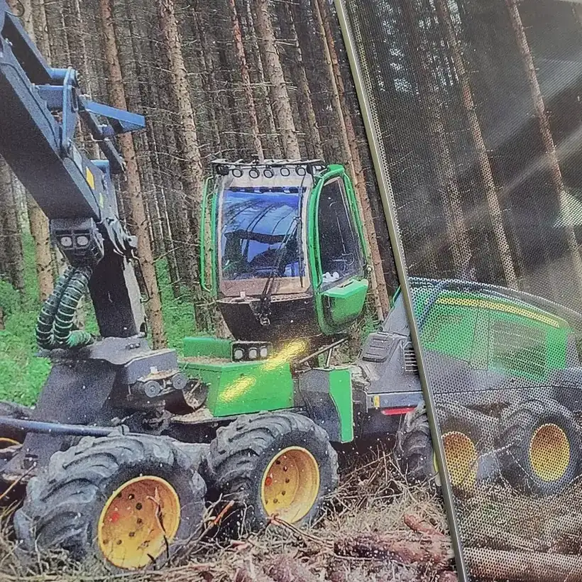 Forstmaschine John Deere – Maschinen & Anlagen von Münch Werbetechnik Siegen