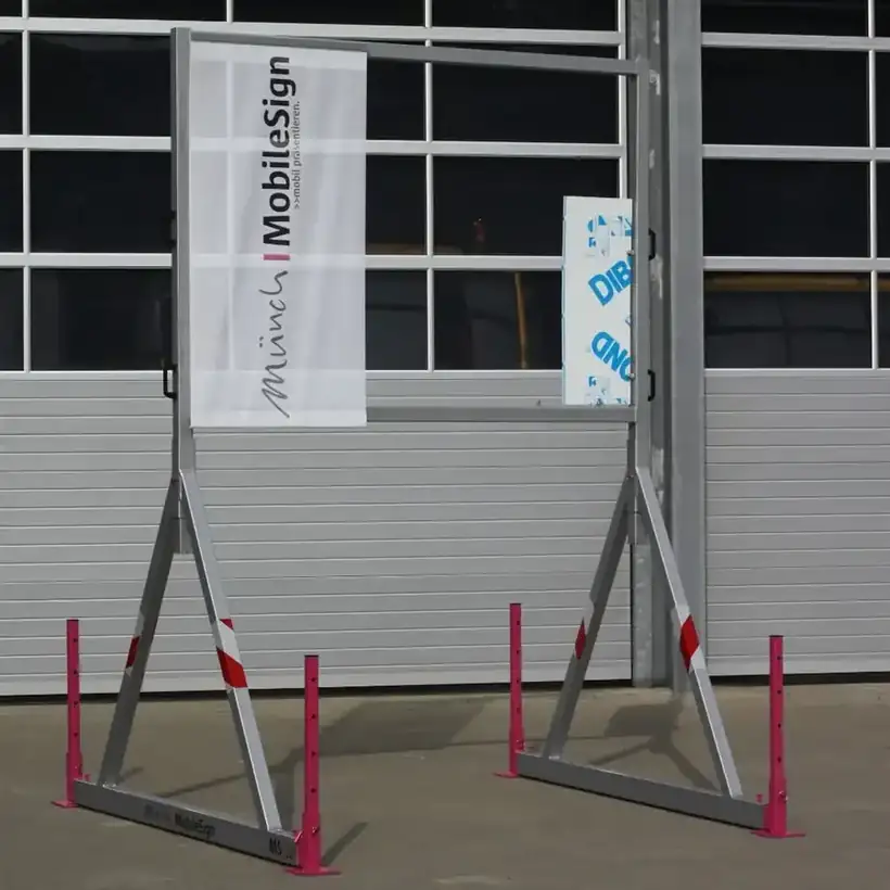 Münch MobileSign Aufsteller – Schilder & Leitsysteme von Münch Werbetechnik Siegen