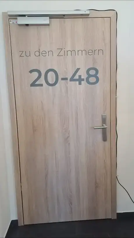Türschild Zimmer – Schilder & Leitsysteme von Münch Werbetechnik Siegen